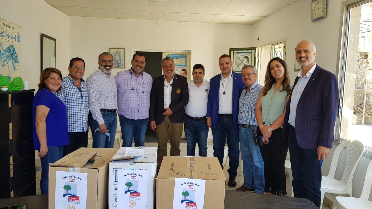 صورة مميزة: مبادرة من نادي روتاري عاليه توزيع ادوية ة للاطفال في سبعة مستوصفات في منطقة الجرد عاليه