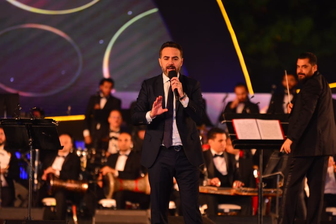 صورة مميزة: وائل جسار يشعل دار الأوبرا بمهرجان الموسيقى