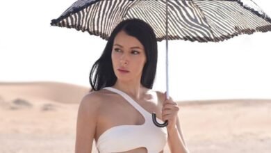 صورة توضيحية - Nesrin Sanad A Gorgeous Supermodel Who knows How to Mesmerise Her Audience Attention