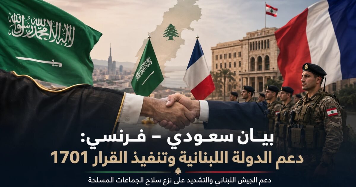 صورة مميزة: محمد بن سلمان وماكرون يتفقان على انسحاب إسرائيل ونزع سلاح الميليشيات