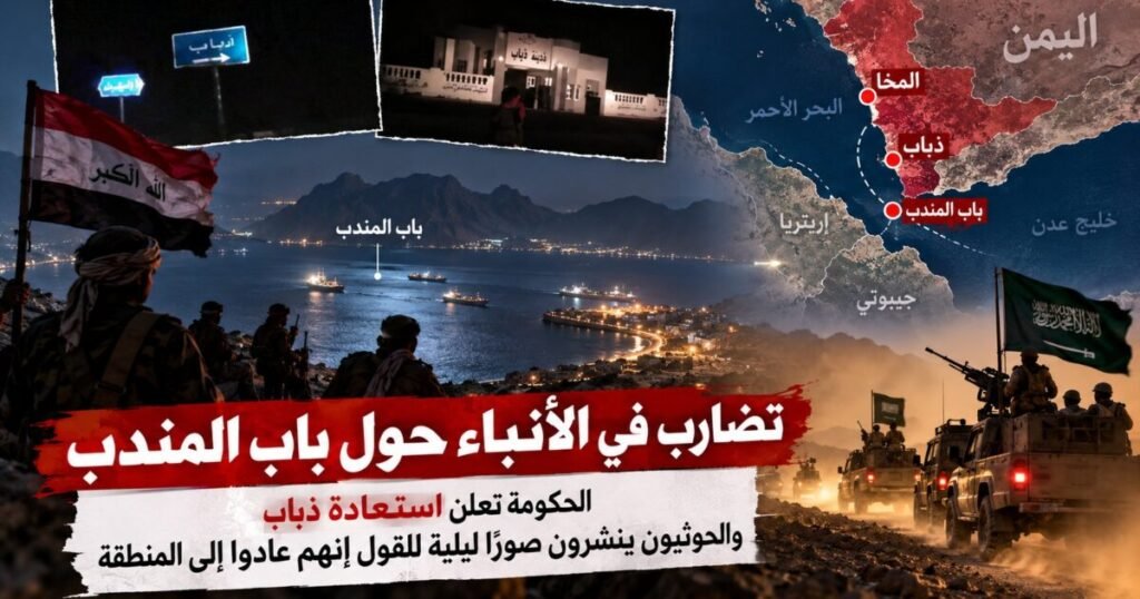 الحوثيون ينفون خسارة ذباب ثم يوزعون صوراً ليلية قالوا إنها من المنطقة