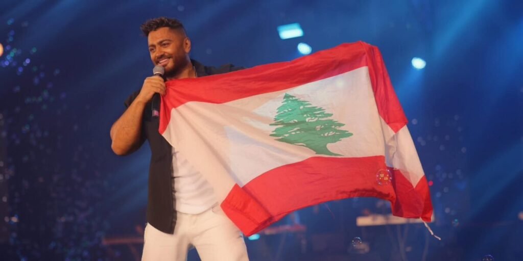 ليلة لا تُنسى… تامر حسني يكسر الأرقام في بيروت مع GMH وTMG