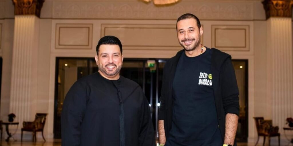 مؤسس بلازو للضيافة منذر درويش في ظهور جديد رفقة النجم أحمد السعدني