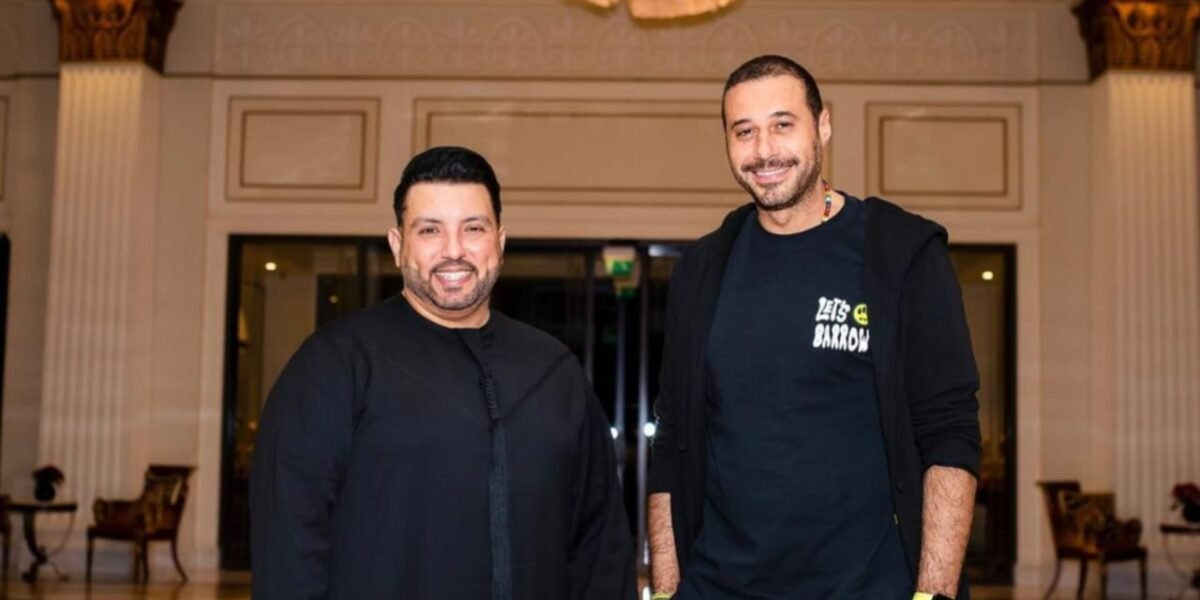 مؤسس بلازو للضيافة منذر درويش في ظهور جديد رفقة النجم أحمد السعدني