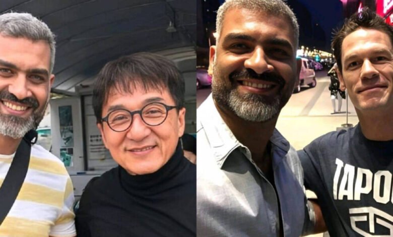 هاني عادل يكشف كواليس تعاونه مع جاكي شان و جون سينا